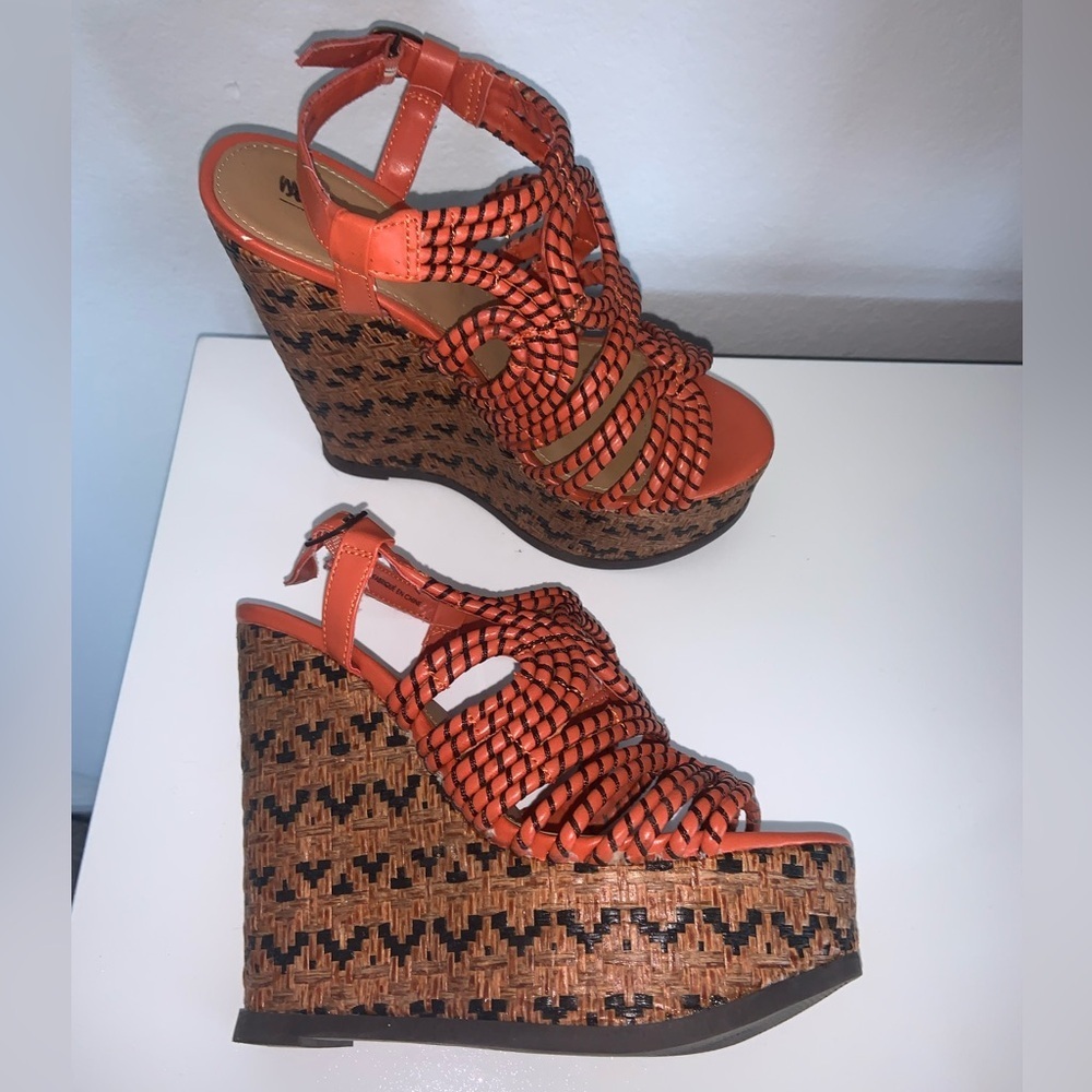 Mossimo Y2K Boho Chunky Platform Wedge - Picture 13 of 13